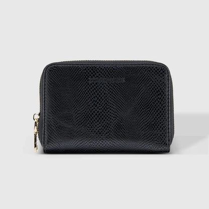Eden Wallet Lizard Black