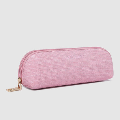 Jayne Slim Makeup Pouch Pastel Pink
