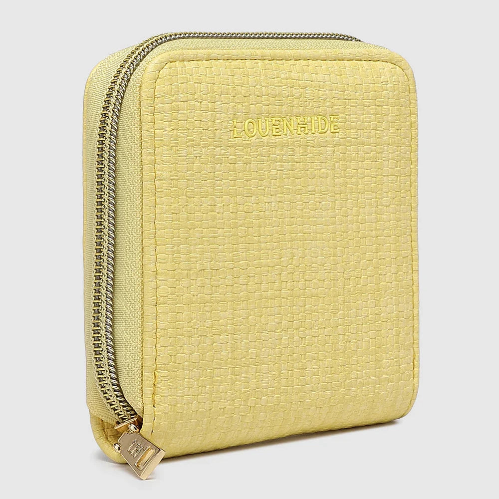 Juniper Jewellery Wallet Lemon