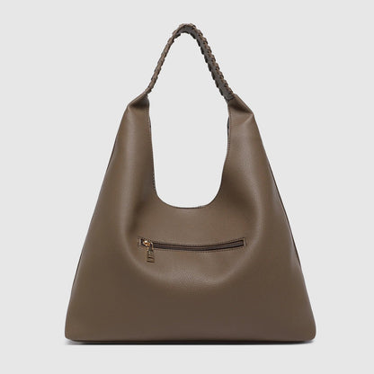 Avery Shoulder Tote Bag Mocha