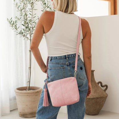 Kasey Crossbody Bag Blush Pink