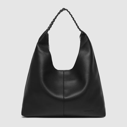 Avery Shoulder Tote Bag Black