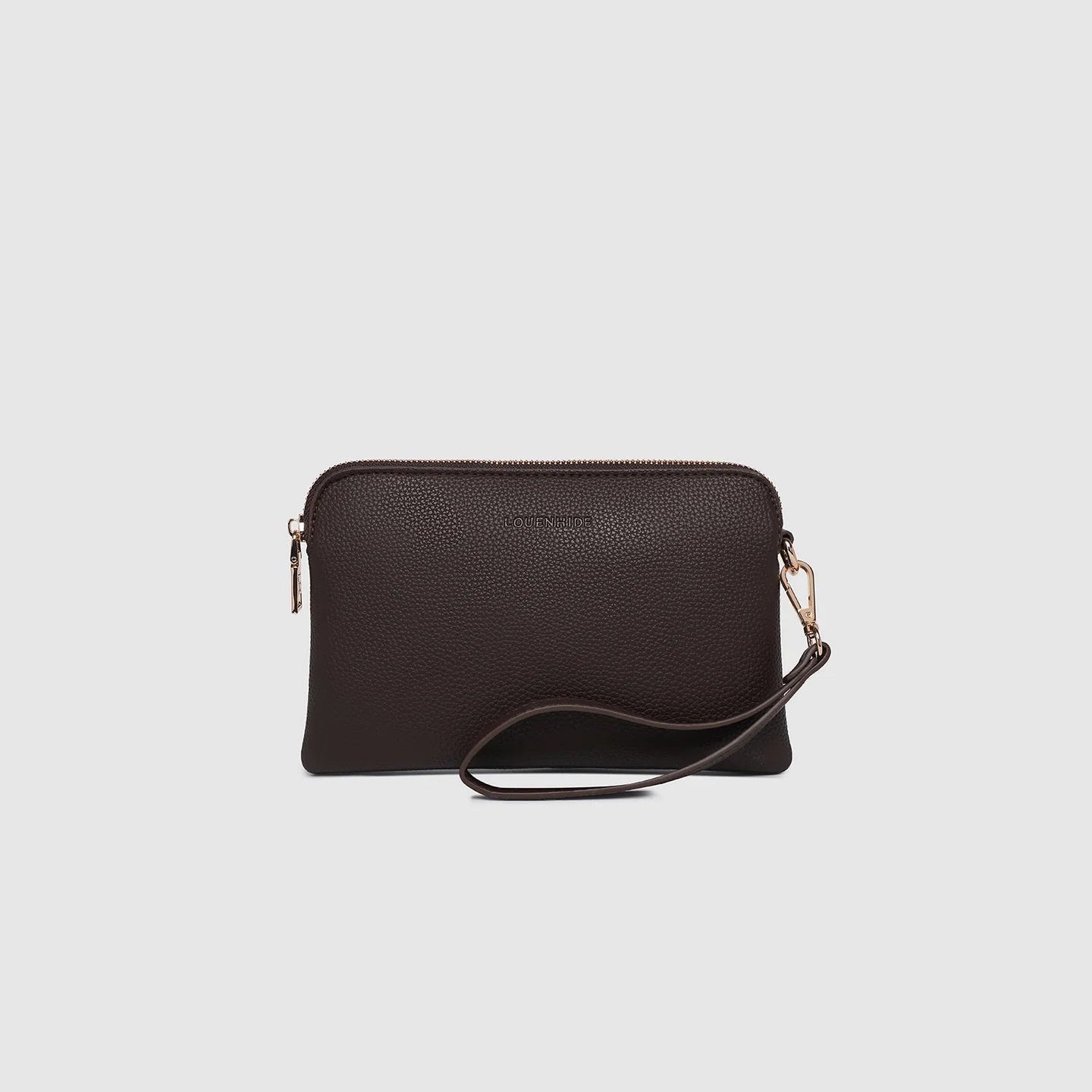 Poppy Clutch Purse in Chocolate