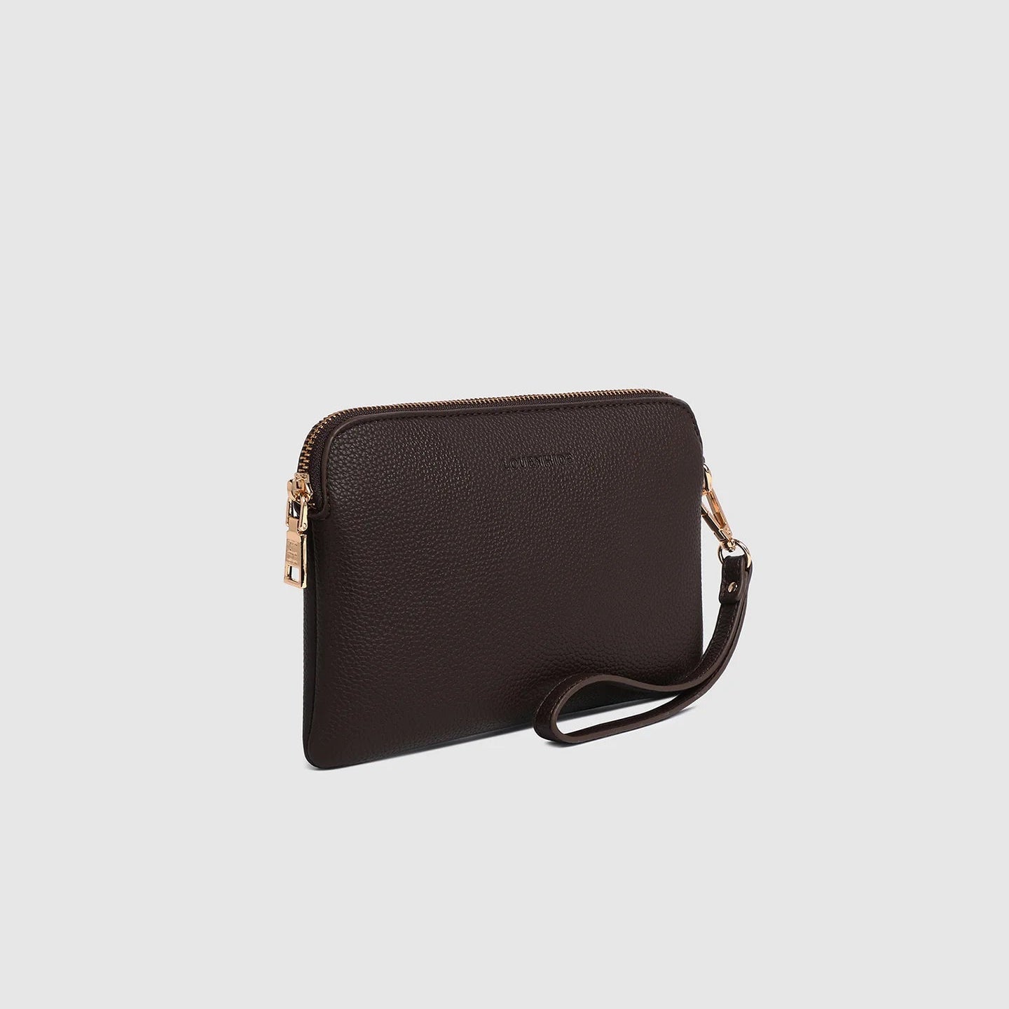 Poppy Clutch Purse in Chocolate