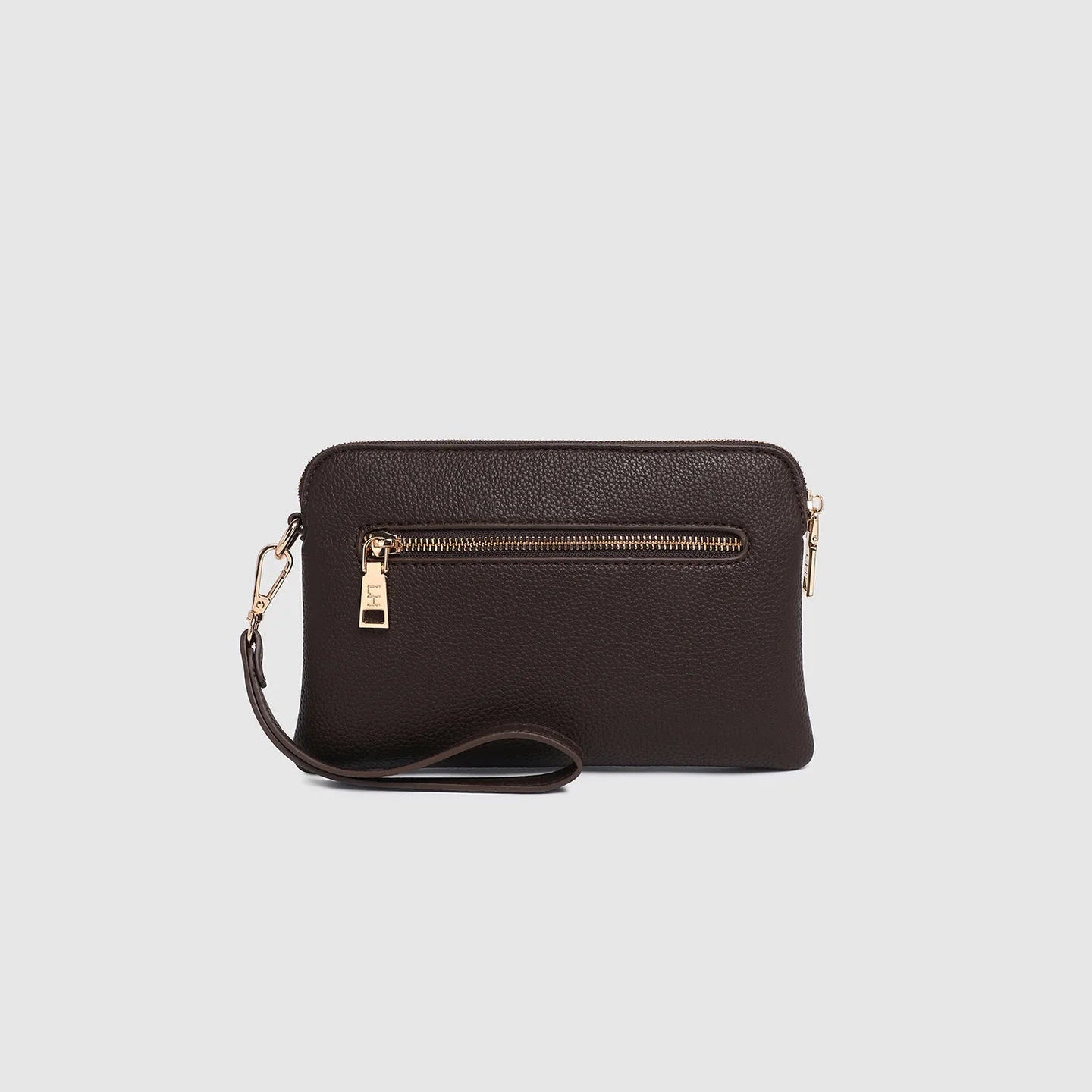 Poppy Clutch Purse in Chocolate