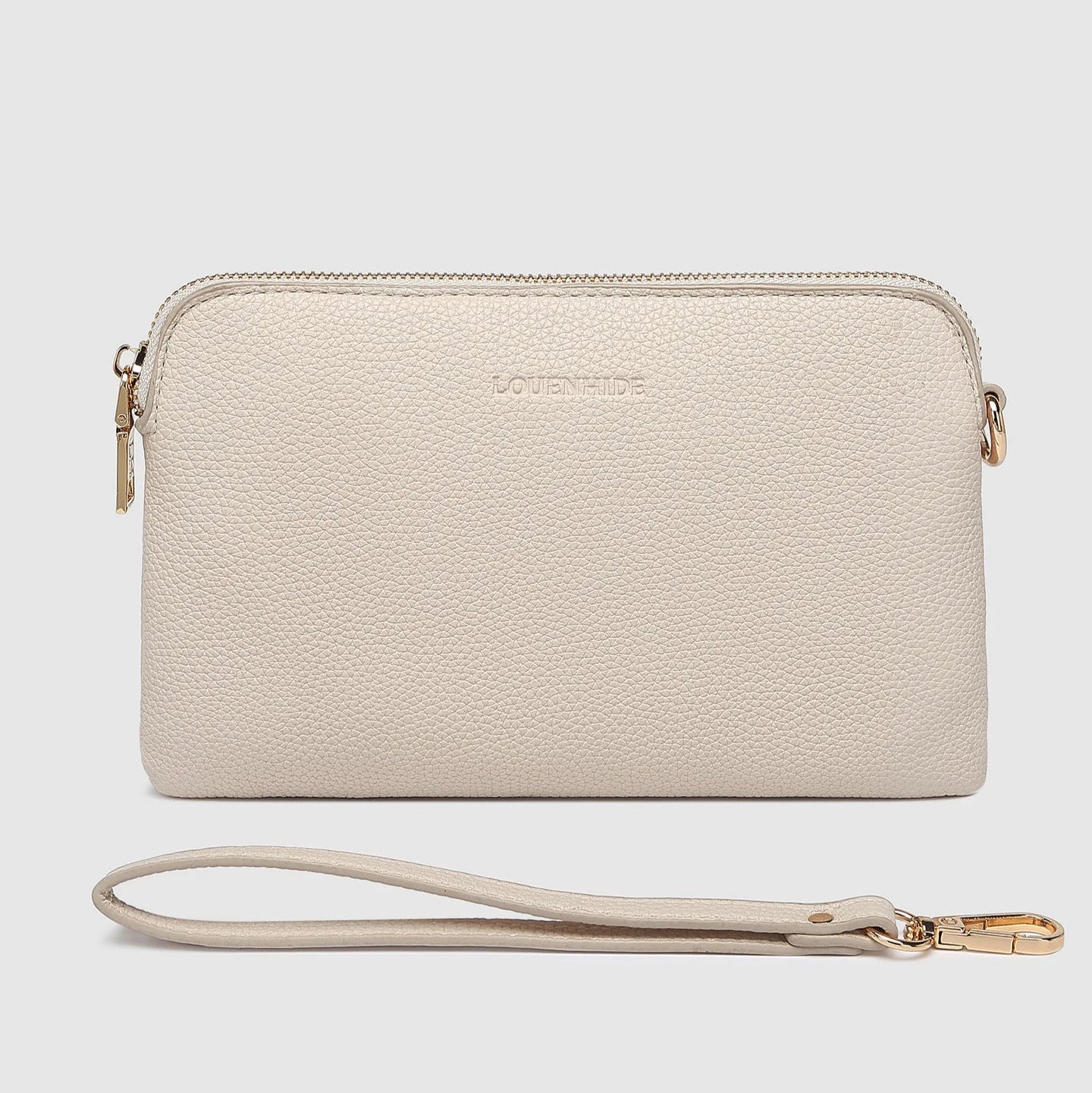 Poppy Clutch Purse in Oat