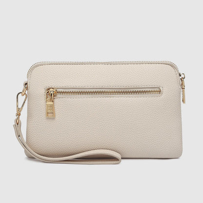 Poppy Clutch Purse in Oat