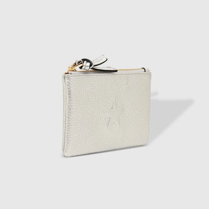 Star Coin Purse Silver