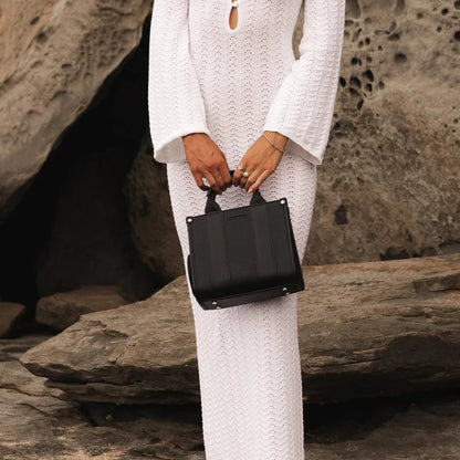 Manhattan Mini Tote Bag Black