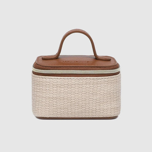 Trudy Jewellery Box in Natural Tan
