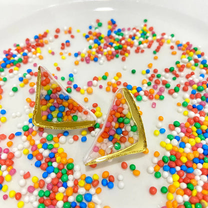 Fairy Bread Statement Stud Earrings