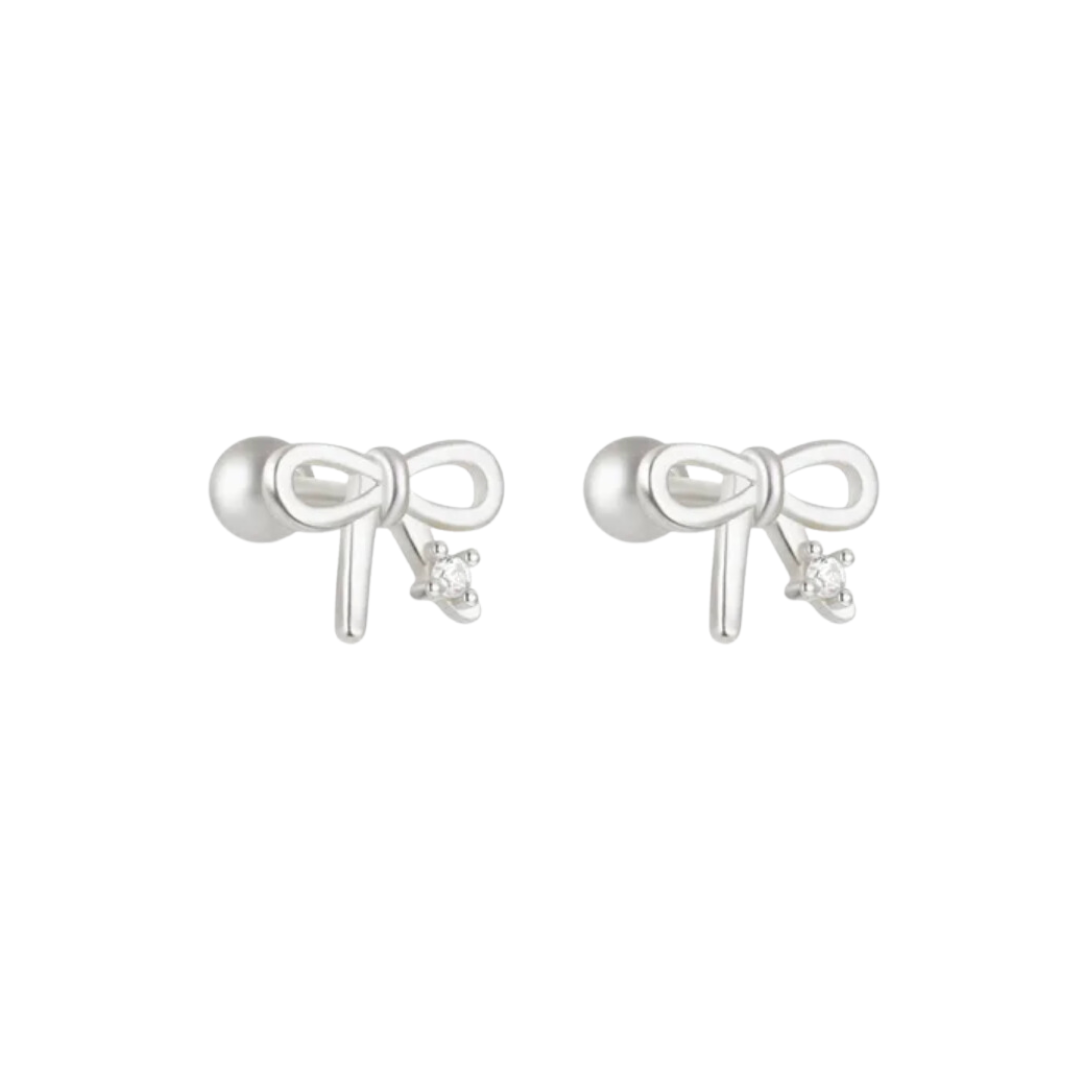 Cleo Bow Stud Earrings