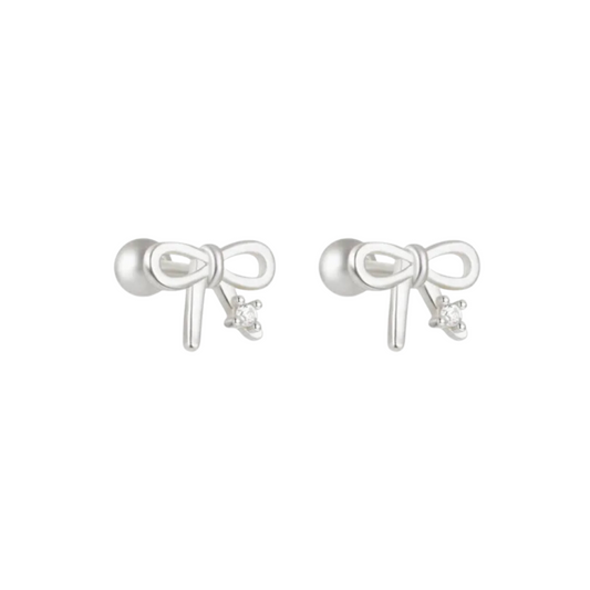 Cleo Bow Stud Earrings