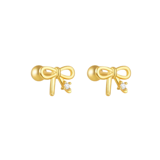 Katie Bow Earring Studs