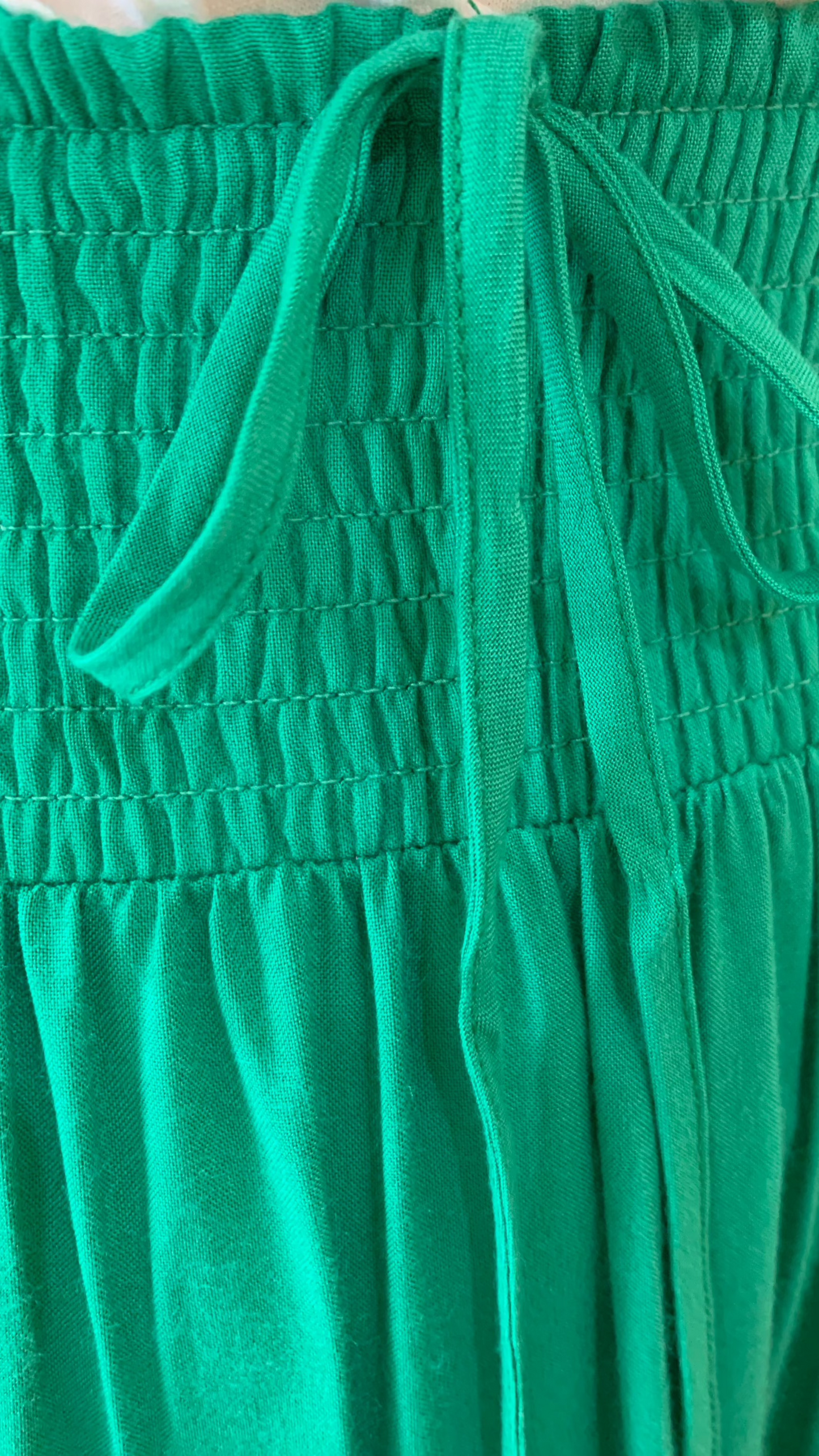 SAIJO Maxi Skirt in Green