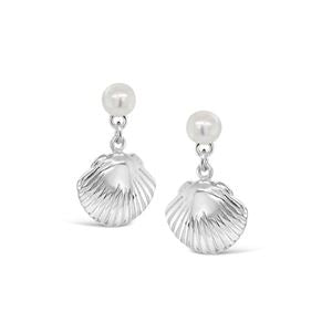 Shell & Freshwater Pearl Studs