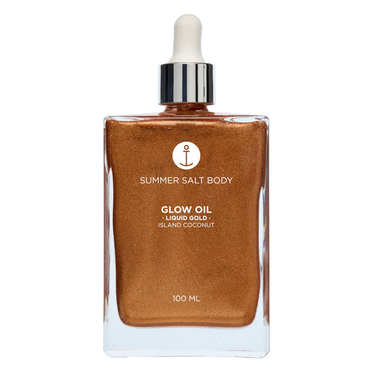 Liquid Gold Glow Oil in Island Coconut