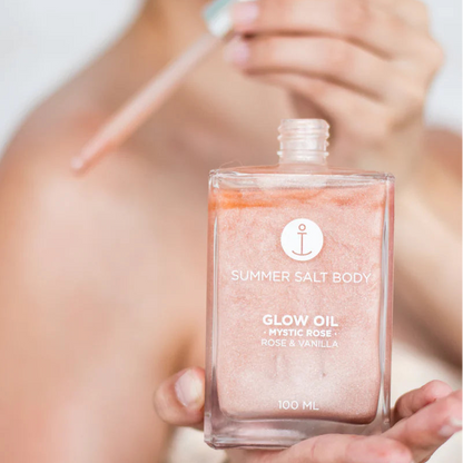 Liquid Gold Glow Oil in Mystic Rose