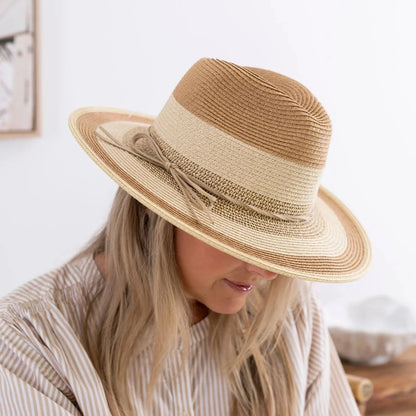 Bridget Panama Natural Cream Hat