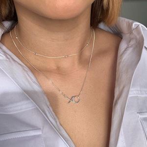 Kiss & Cuddle "XO" .925 Sterling Silver Necklace