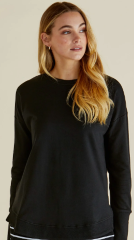 Black Crew Neck by Betty Basics
