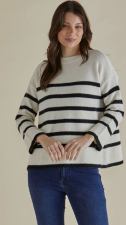 Edith Stripe Knit by Betty Basics