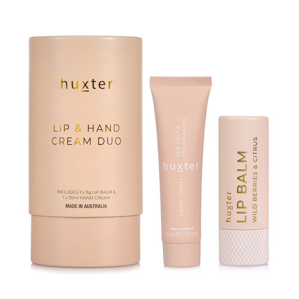 Lip & Hand Cream Gift Set Duo - Neutrals