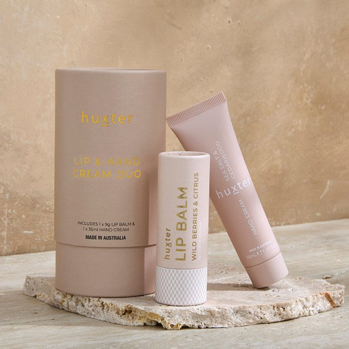 Lip & Hand Cream Gift Set Duo - Neutrals