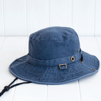 Kids 3-6yrs Marcus Wide Brim Denim Hat