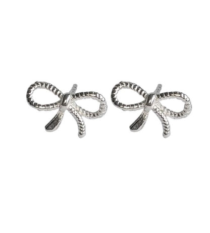 Betty Bow Stud Earrings