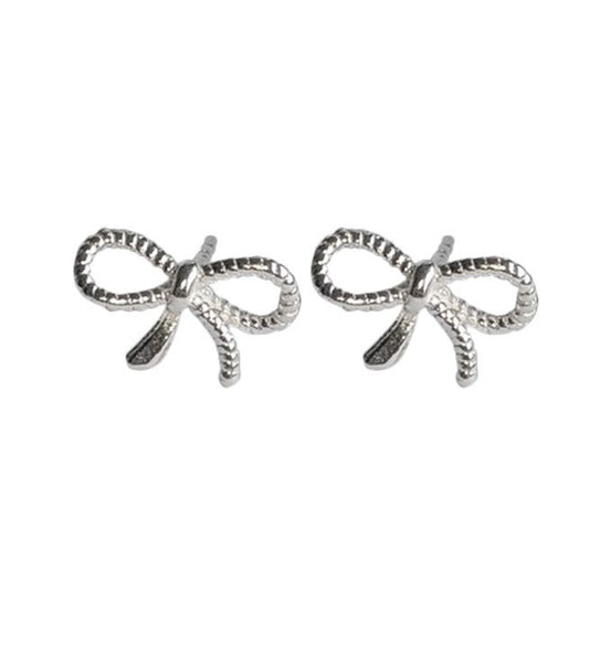 Betty Bow Stud Earrings