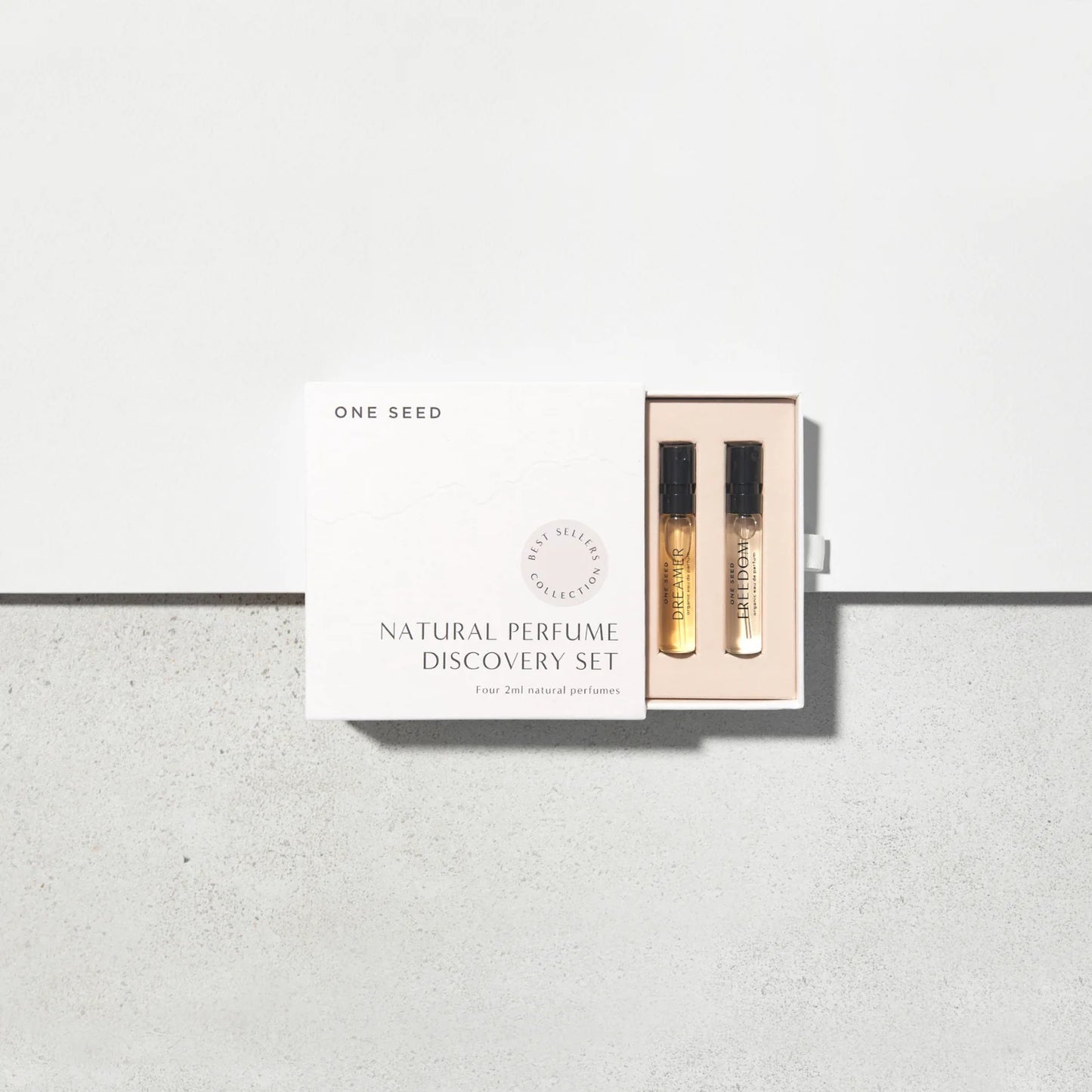 One Seed Best Sellers 4-Piece Organic Perfume Discovery Box Set