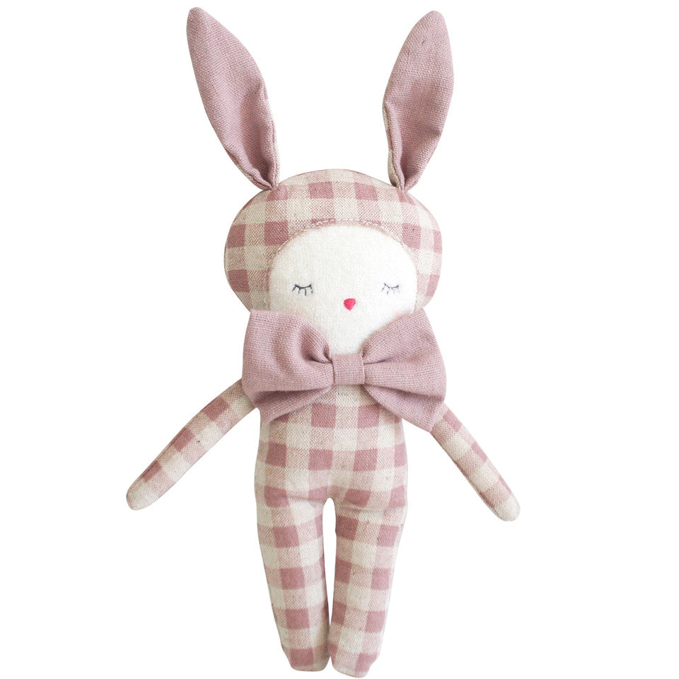 Linen Dream Bunny (Dusty Rose Mini)
