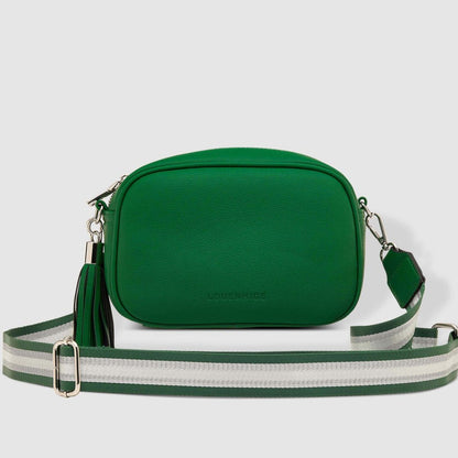 Crossbody Bag Jacinta Green Metallic