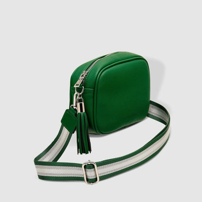Crossbody Bag Jacinta Green Metallic