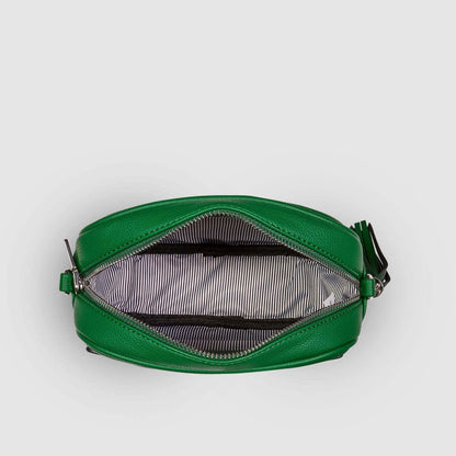 Crossbody Bag Jacinta Green Metallic