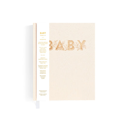 Mini Baby Memories Journal in Oatmeal (Boxed)