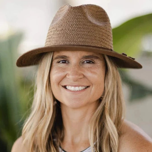 Sahara Wide Brim Hat Tobacco