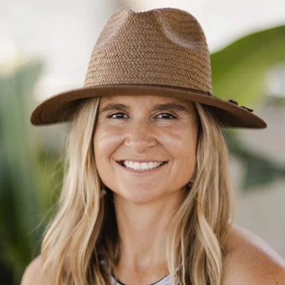 Sahara Wide Brim Hat Tobacco