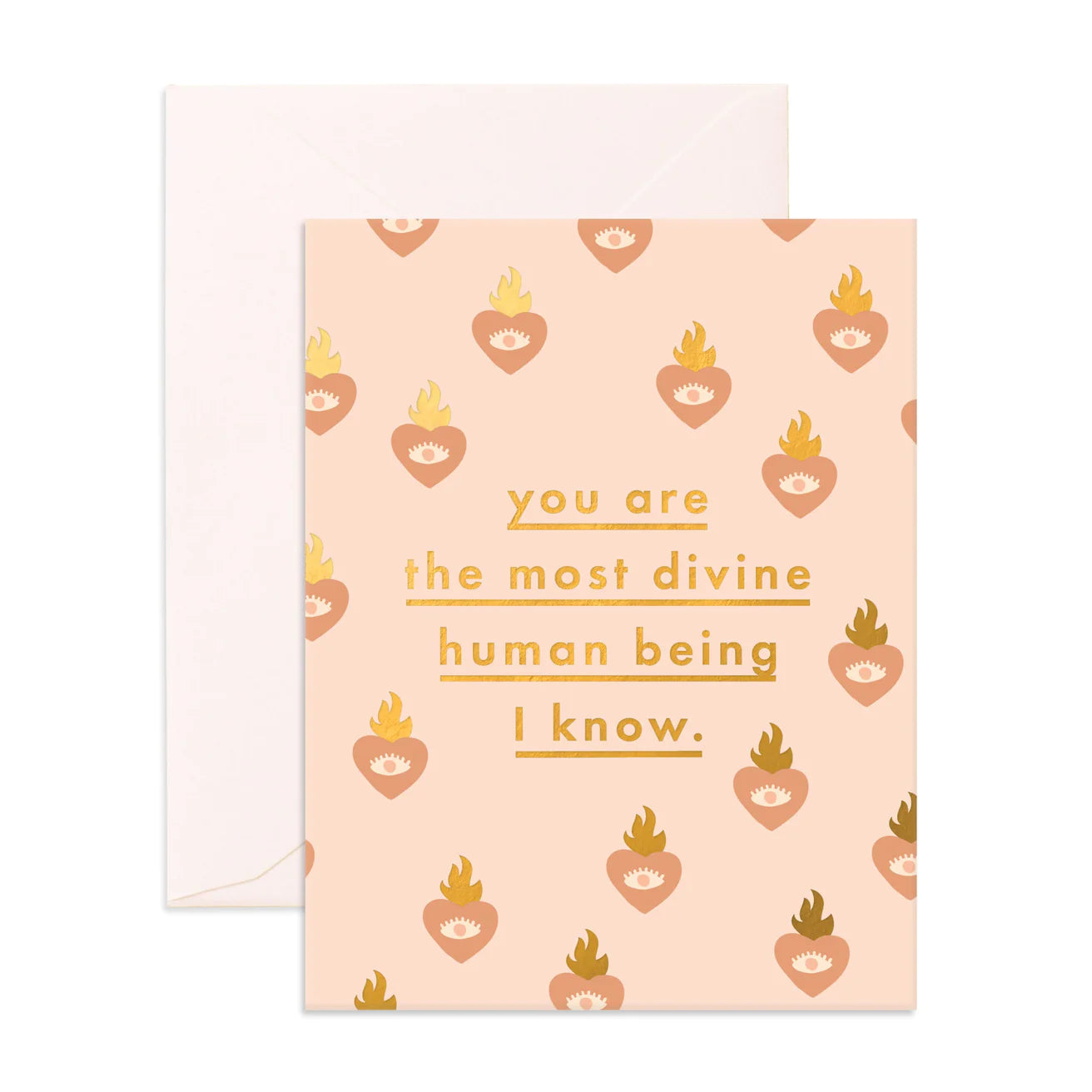 Divine Human - Greeting Card
